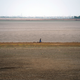 The drought-ridden Puzhal reservoir on the outskirts of Chennai, India in June 2019